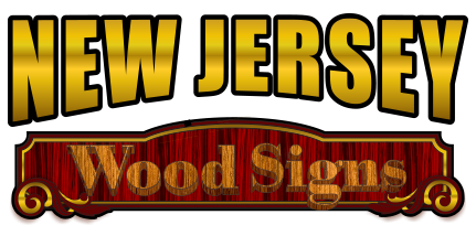 logo new jersey wood signs